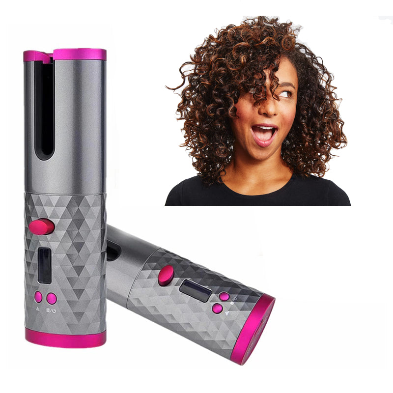 Cordless USB Hair Curler