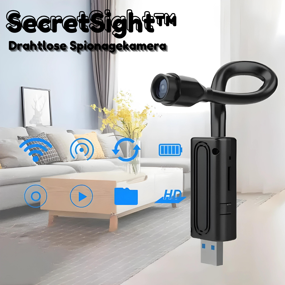 SecretSight™ | Wireless spy camera