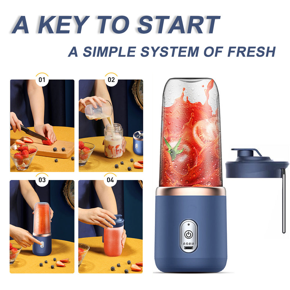 Portable electric juicer™ - Enjoy fast and efficient blending at any time【Last day discount】