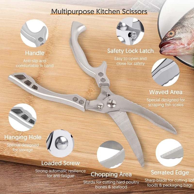 Bone Breaker™ - Super strong kitchen shears【Last day discount】