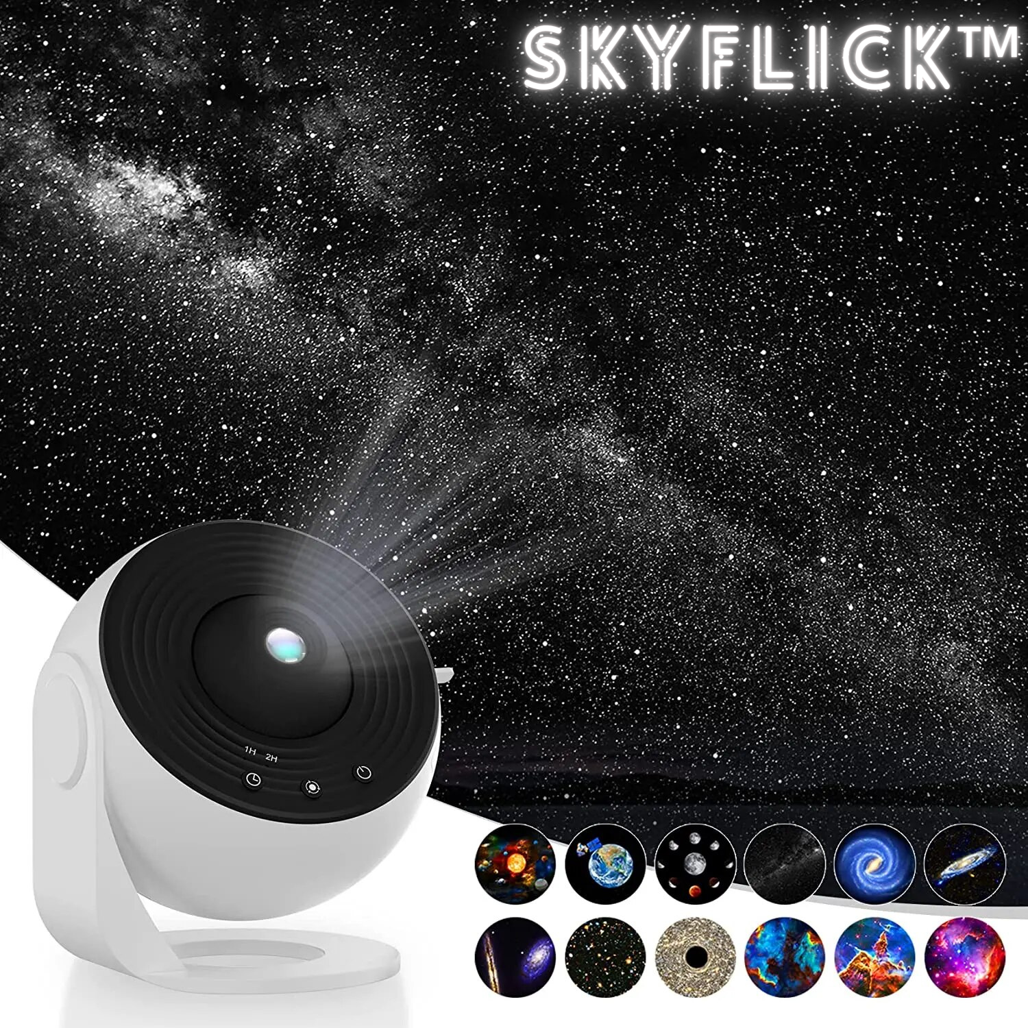 Skyflick - Planetarium galaxy starry sky projector