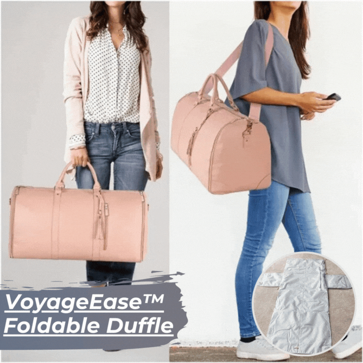 VoyageEase™ - Foldable duffel bag