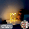 FloraGlow™ - Floral night light