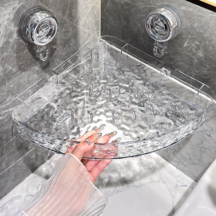 NoDrill™ - Acrylic shower shelf