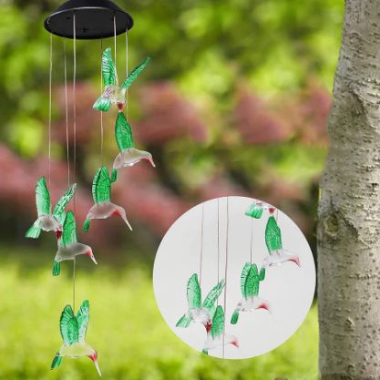 Solar Birds™ - Solar-powered garden lights