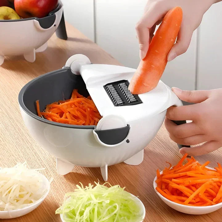 MultiSlider™ - 2-in-1 vegetable slicer and sieve [last day discount]