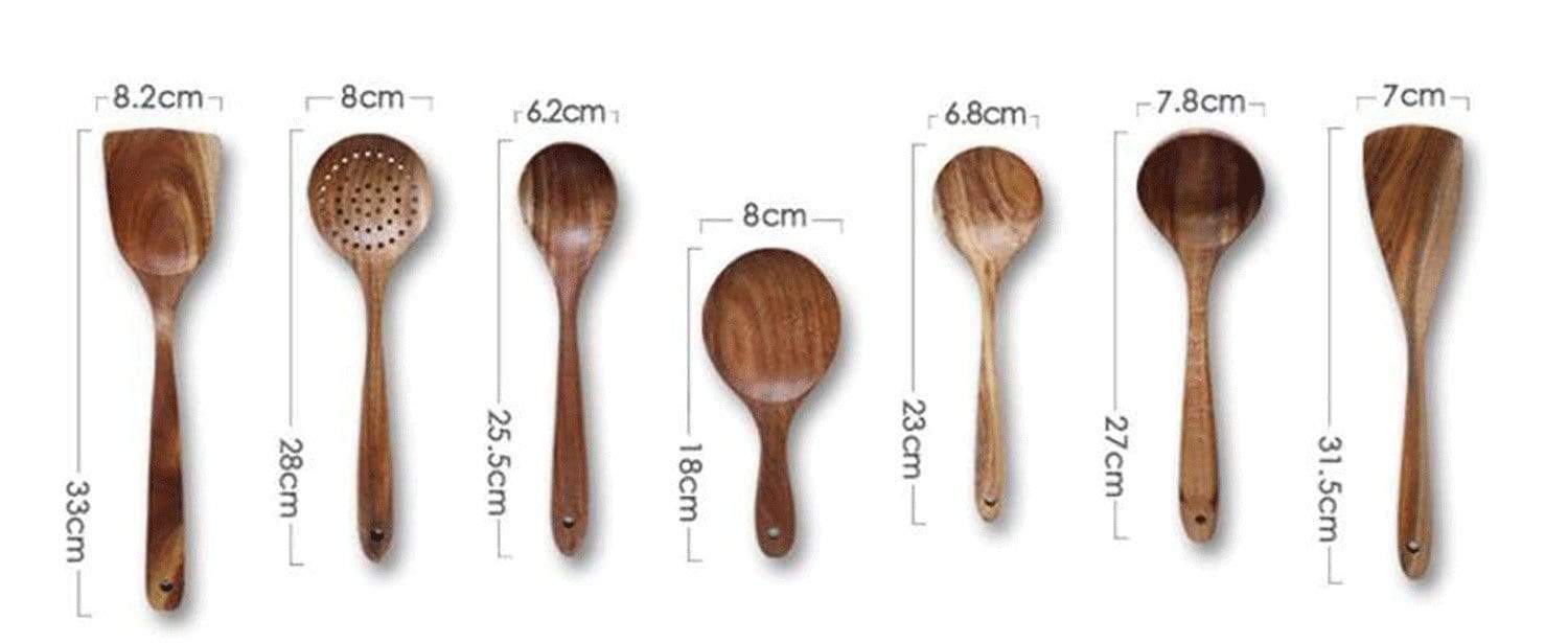 Teaky™ - Teak utensil set