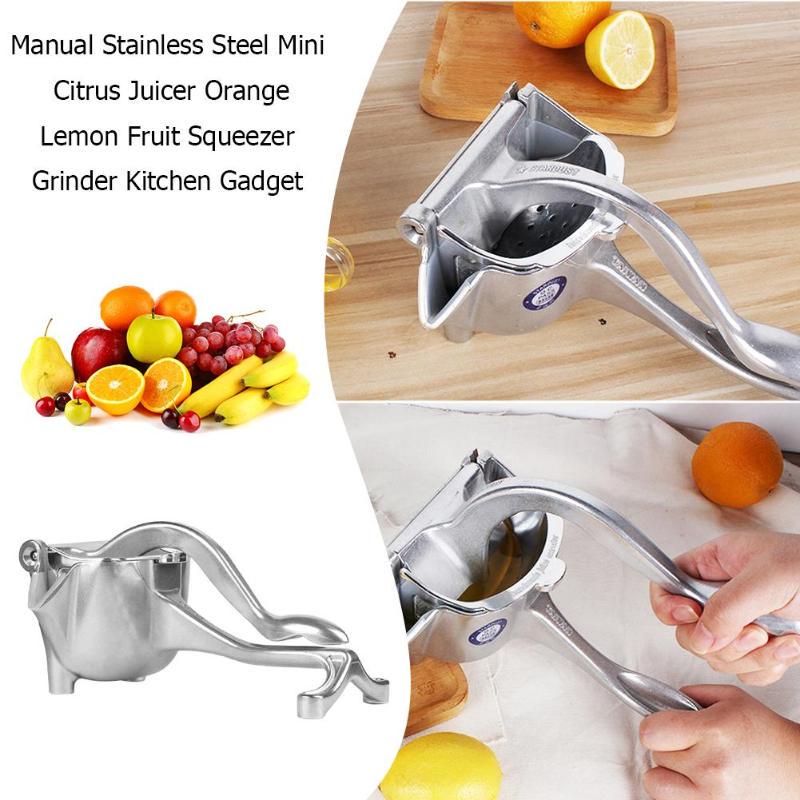 FreshlyPour™ - Stainless steel manual juicer