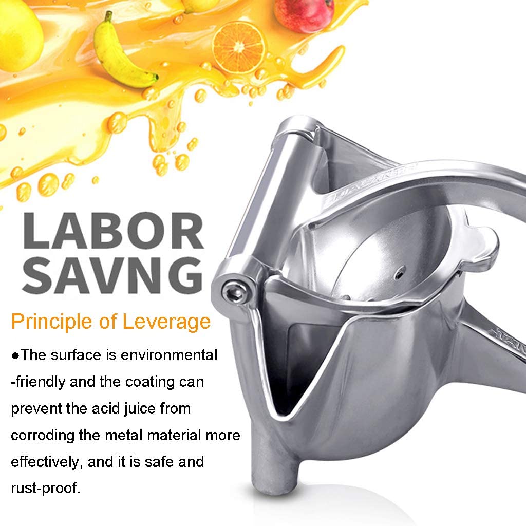 FreshlyPour™ - Stainless steel manual juicer