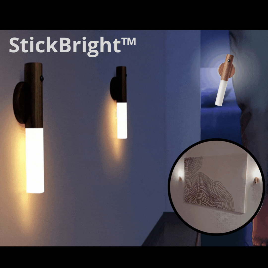 StickBright™ - Wall lights without drill