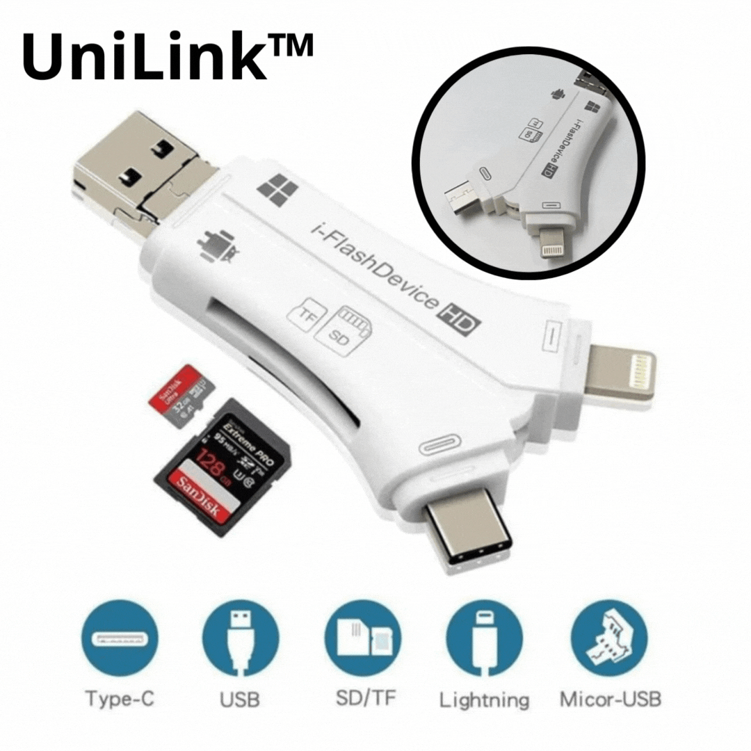 UniLink™ - 4 in 1 flash drive