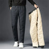 Warm fleece jogging pants - unisex