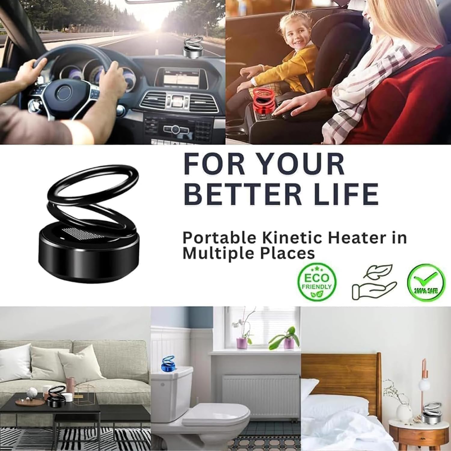 SnowAssasin | Portable kinetic molecular heating with solar energy