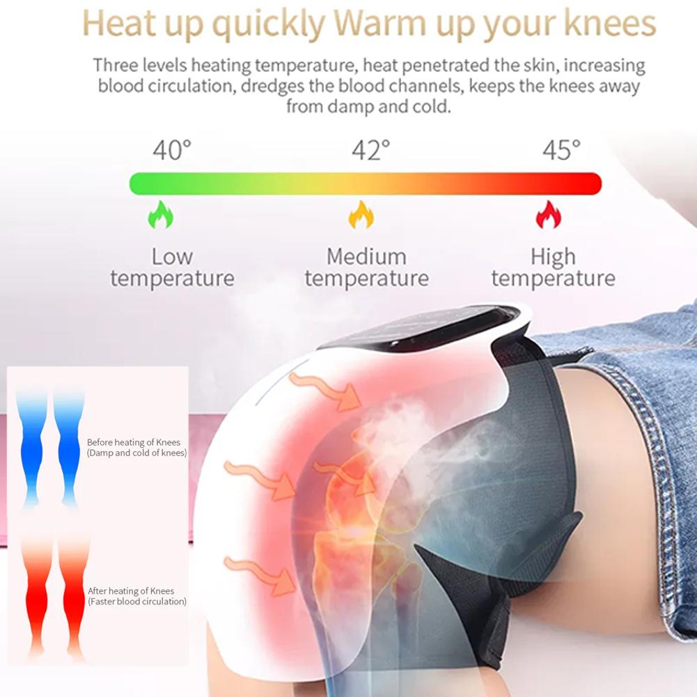 KneeMassager™ - Electric heat therapy knee support