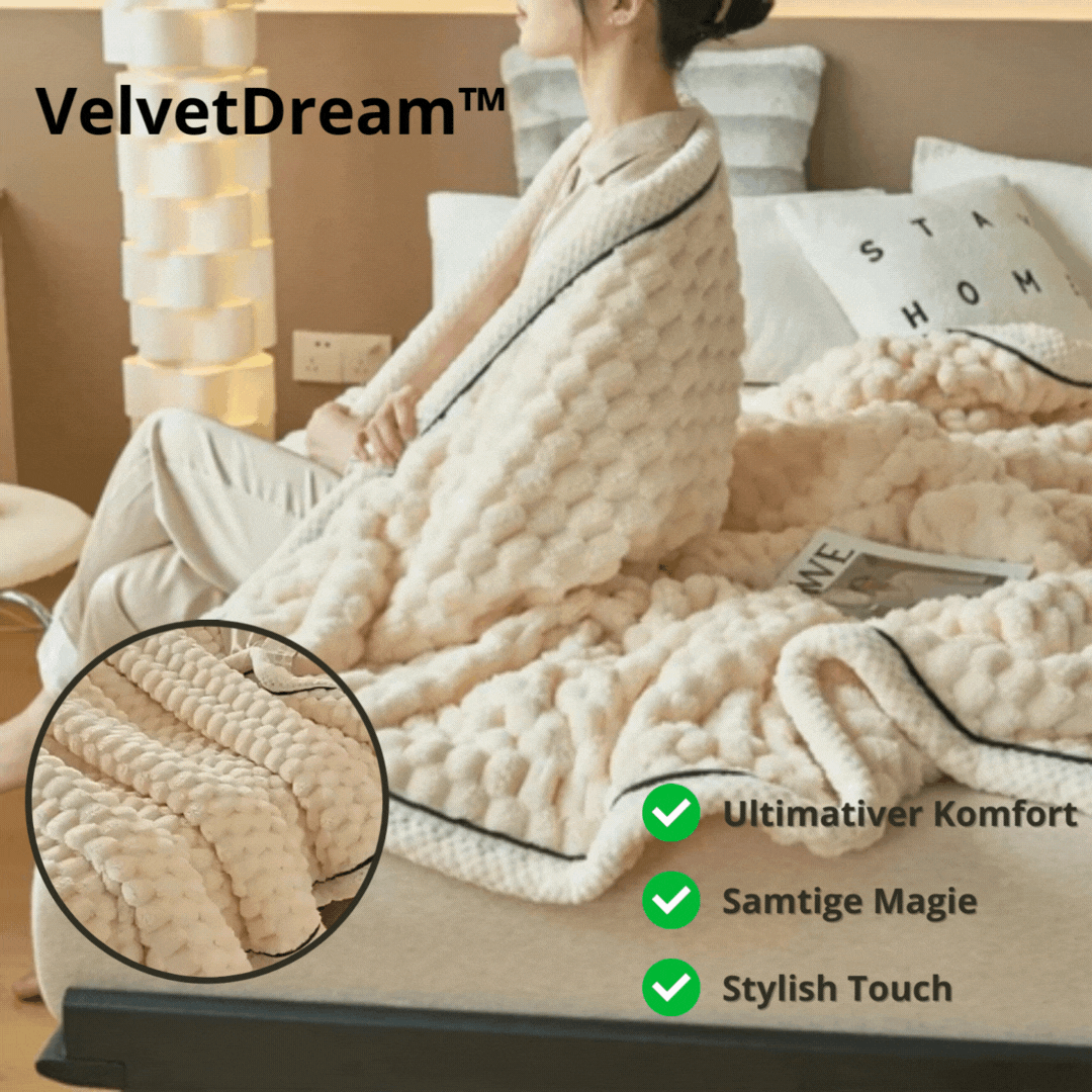 VelvetDream™️ - Warm winter blanket