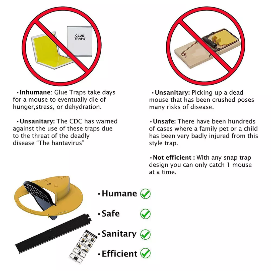 Flip & Slide™ | Catch pests the animal-friendly way!