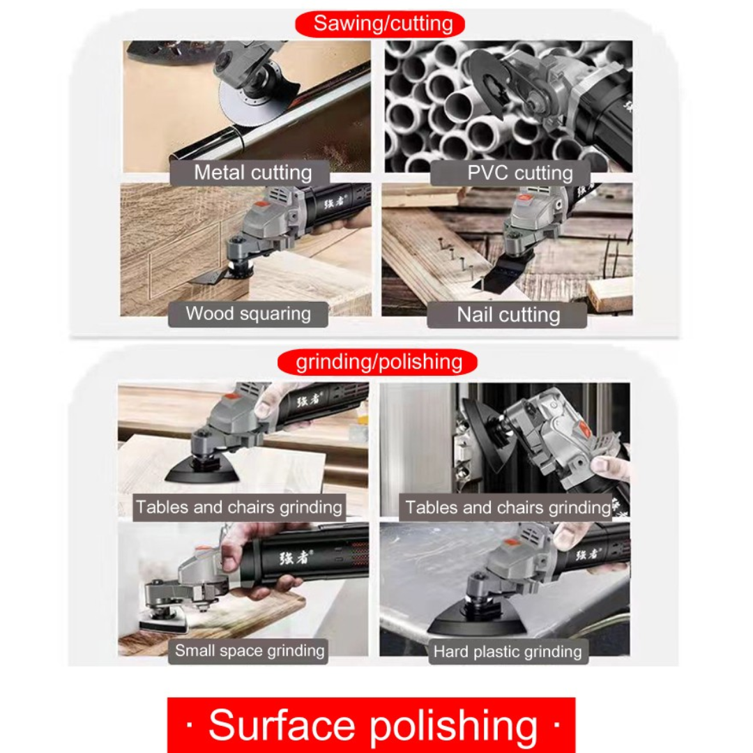 ApexGrind™ | angle grinder conversion universal head set