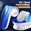 (1+1 PAIR FREE) | ElastiStep™ | 4D Highly elastic shock insoles