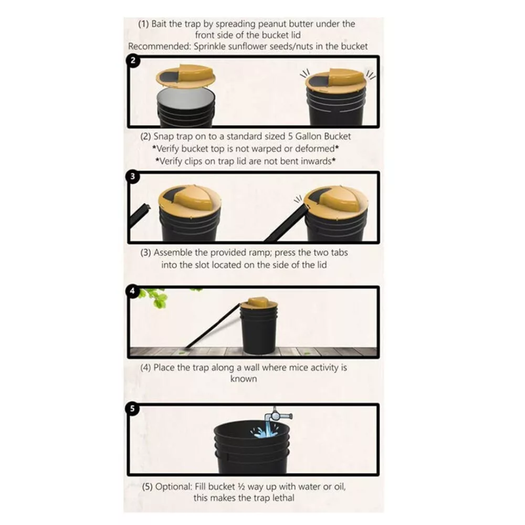Flip & Slide™ | Catch pests the animal-friendly way!