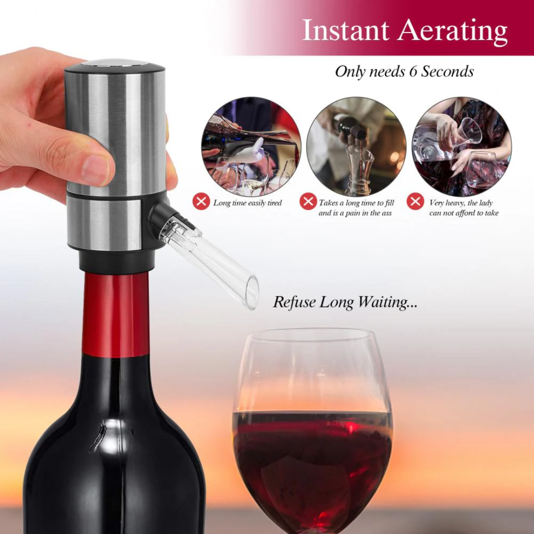 AeriBlend™ | 3-in1 wine aerator, storage and dispenser