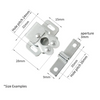 2+2 FREE | SteelSnap™ | Classic stainless steel cabinet door catch