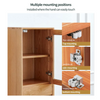 2+2 FREE | SteelSnap™ | Classic stainless steel cabinet door catch