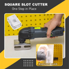 SquareEdge™ | Square slot cutter set