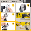 SquareEdge™ | Square slot cutter set