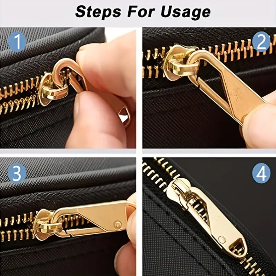5+5 FREE | SuperZipper™  | Universal Metal Zipper [Late Day Discount].