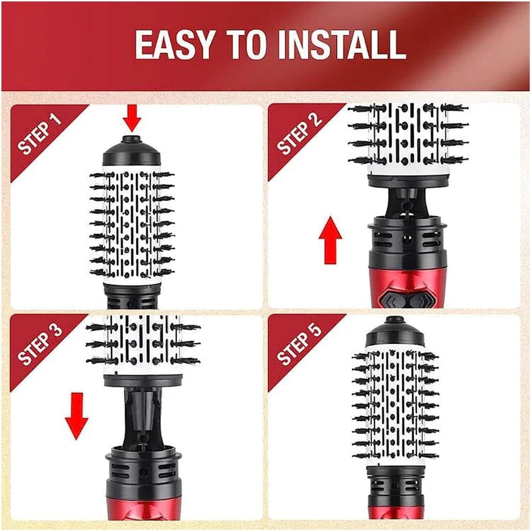 AirGlam™ | - 3-in-1 Rotating Hair Straightener and Styler (for all hair types)