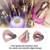 SwirlyBake™ - Russian burner ball flower nozzle stainless steel tubes