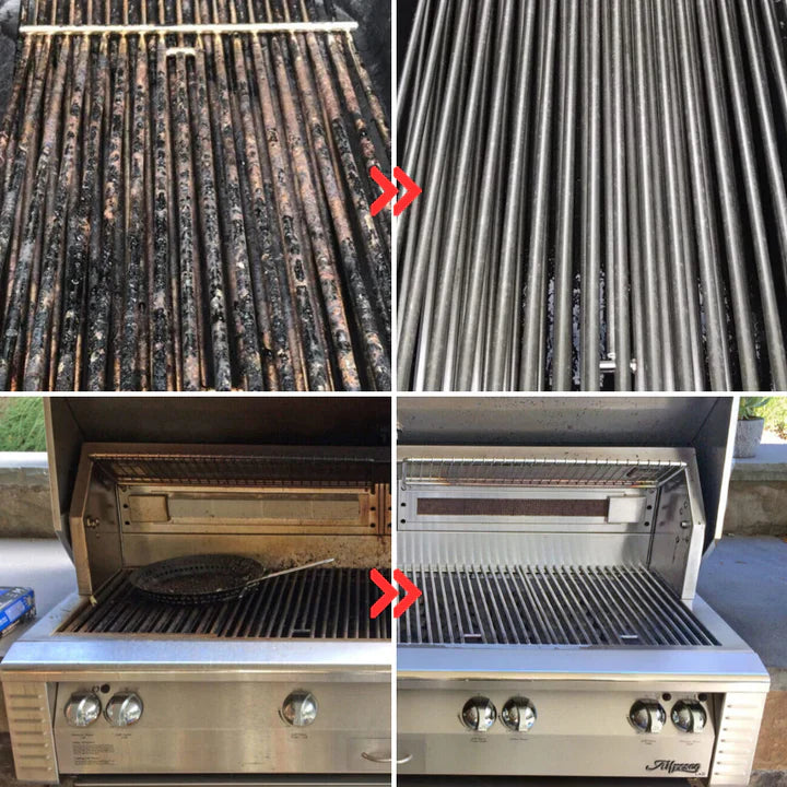 Grill Saver™ grill steam cleaning brush