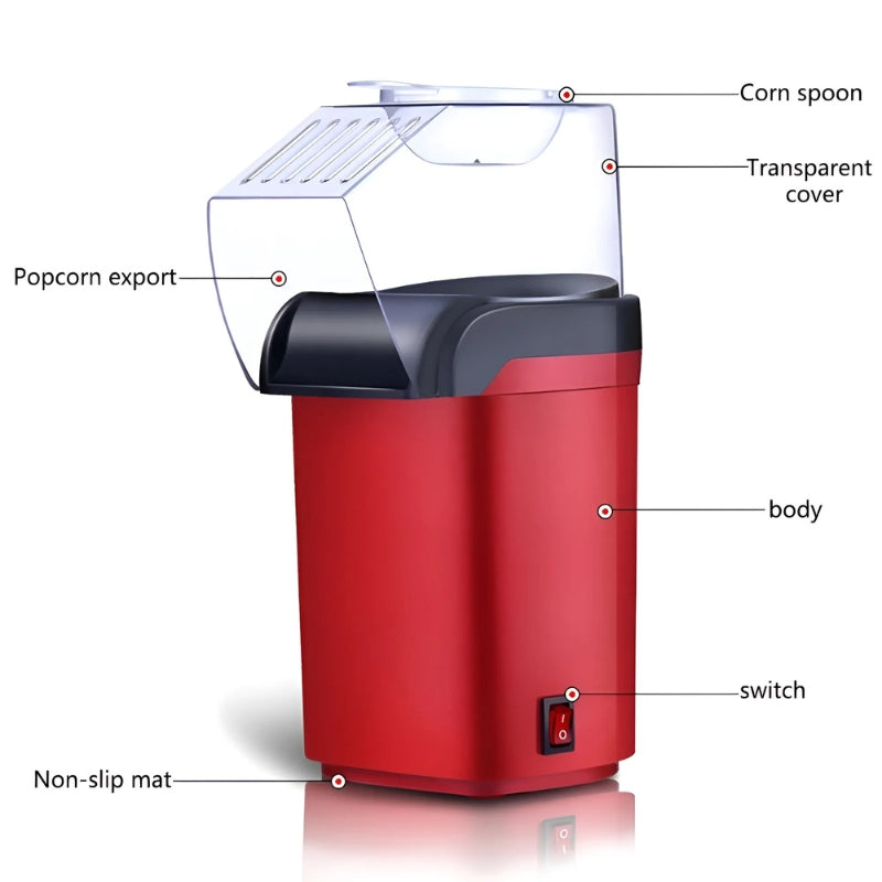 InstaPopCorn™ - Freshly popped kernels in minutes!