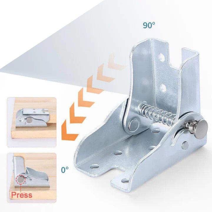1+1 FREE | FlexFold™ - Quickly installed 90° self-folding closure