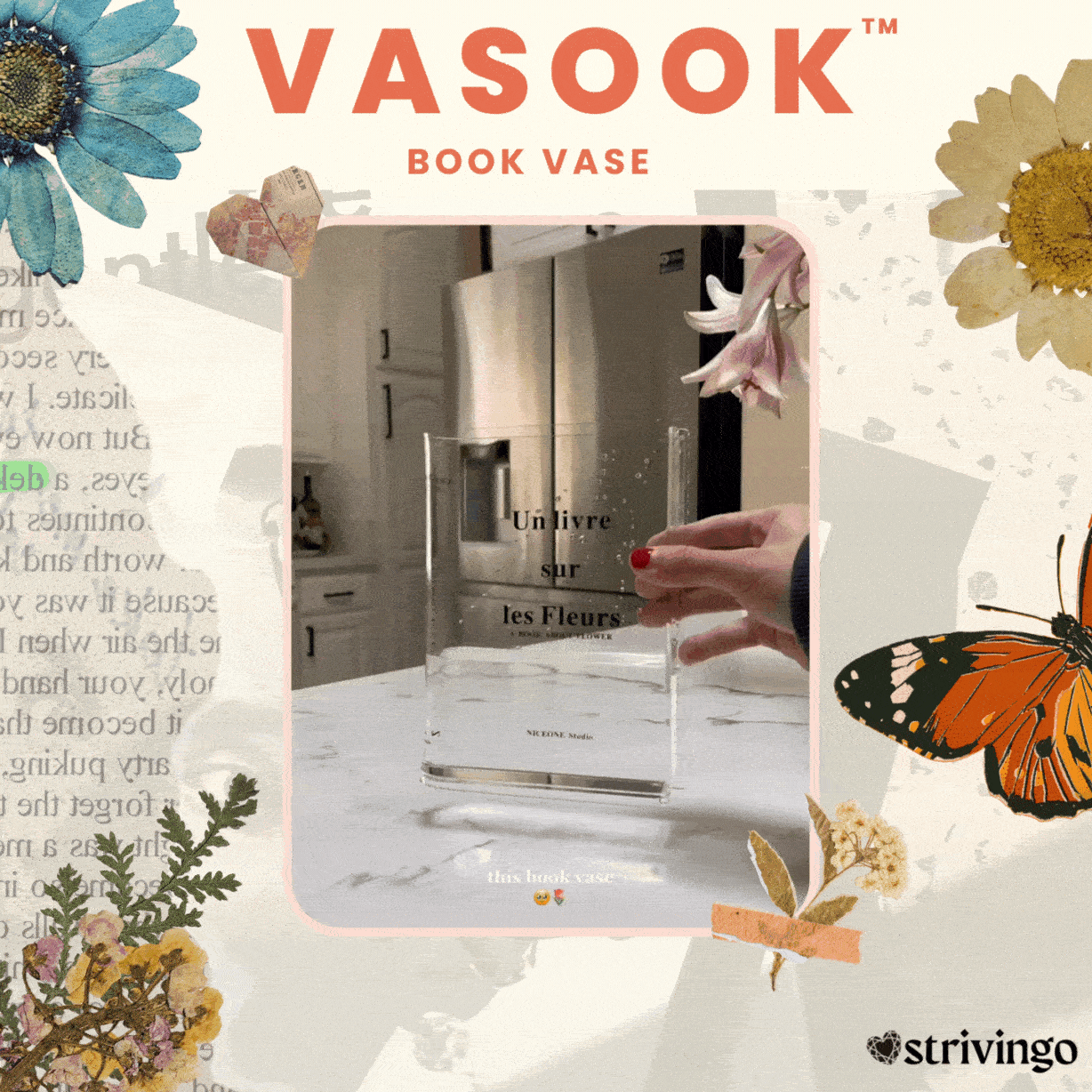 Vasook™ Book Vase | BUY 1 GET 2!