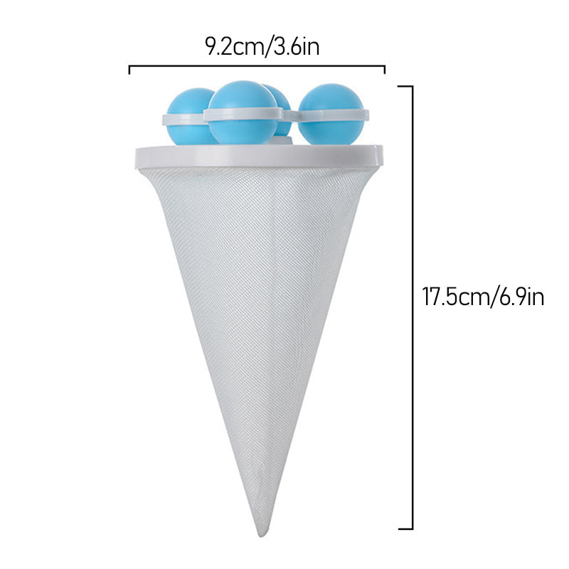 LaundryBall™ - Washing machine hair filter mesh bag