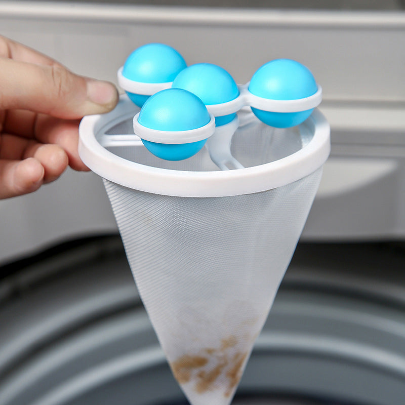 LaundryBall™ - Washing machine hair filter mesh bag