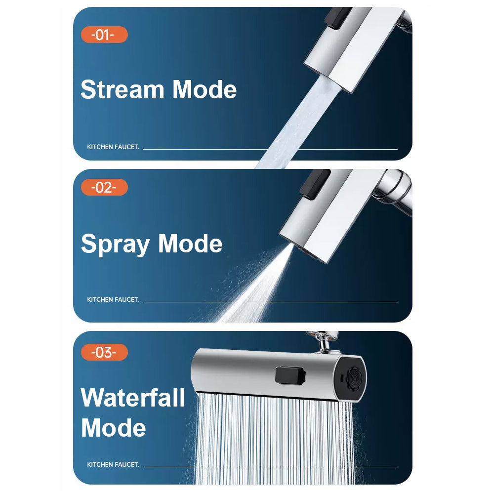 Zuna™ - 3 -in-1 Multifunctional Faucet Extension