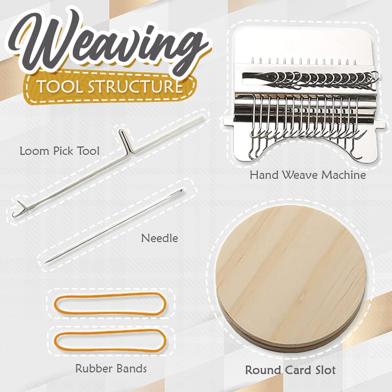 1+1 Free | MiniLoom™ Mini DIY sewing loom 【Last day discount】