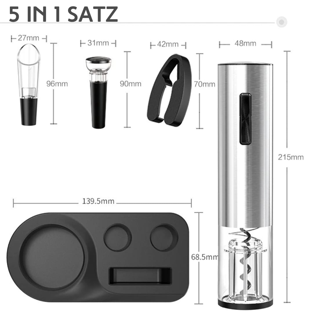 Tisca™ - 5 in 1 Electric Bottle Opener