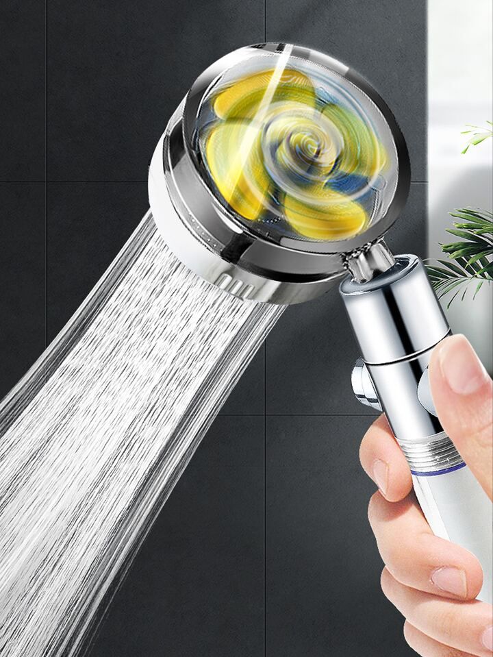 LuxFlow 360° Rotating Handheld Shower Head