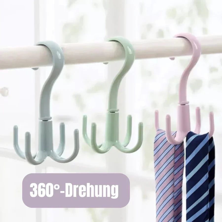 Vecka™ - Rotating coat hanger hooks