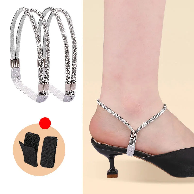 Dazzlestraps | Diamond band anti-loose heel strap