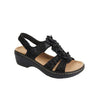 Flowari™ Flat sandals with floral pattern