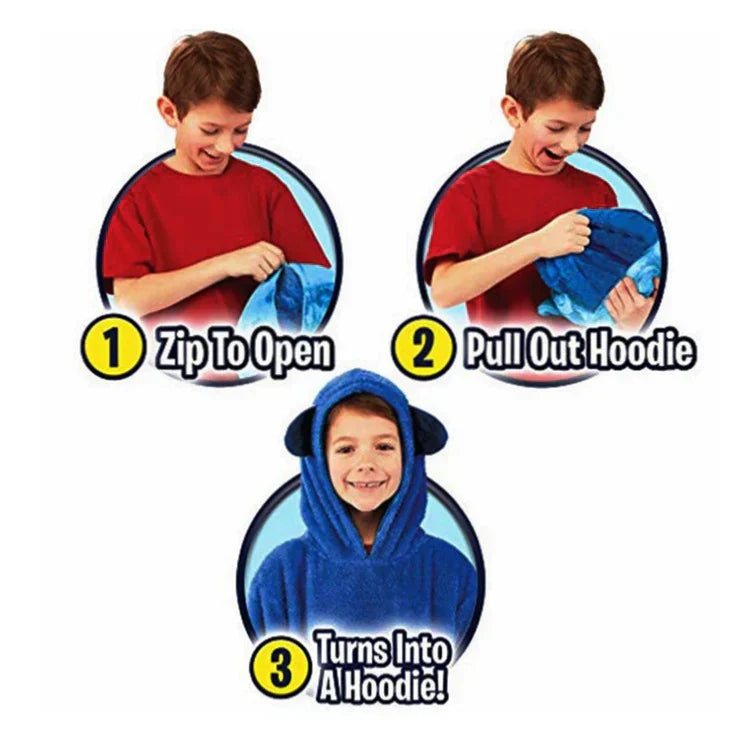 Cuddle Hoodie™ - Hoodie and hug in one! - Warm and multifunctional