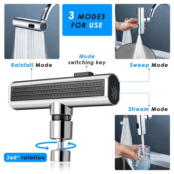 | Aquaflo Waterfall Kitchen Faucet