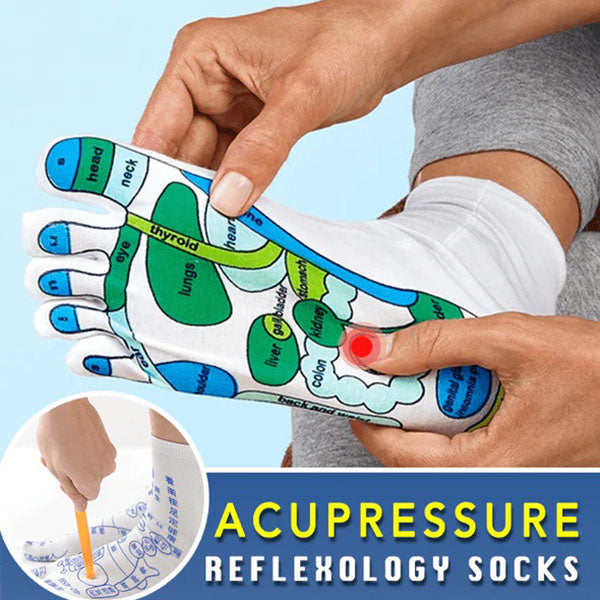 Reflexsocks™ - Acupressure reflexology sock set [last day discount]