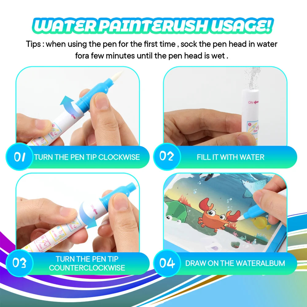 MagicPaint™ Magical Water Book
