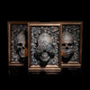 Framaskull 3D Halloween Three Wise Skulls Framed Picture