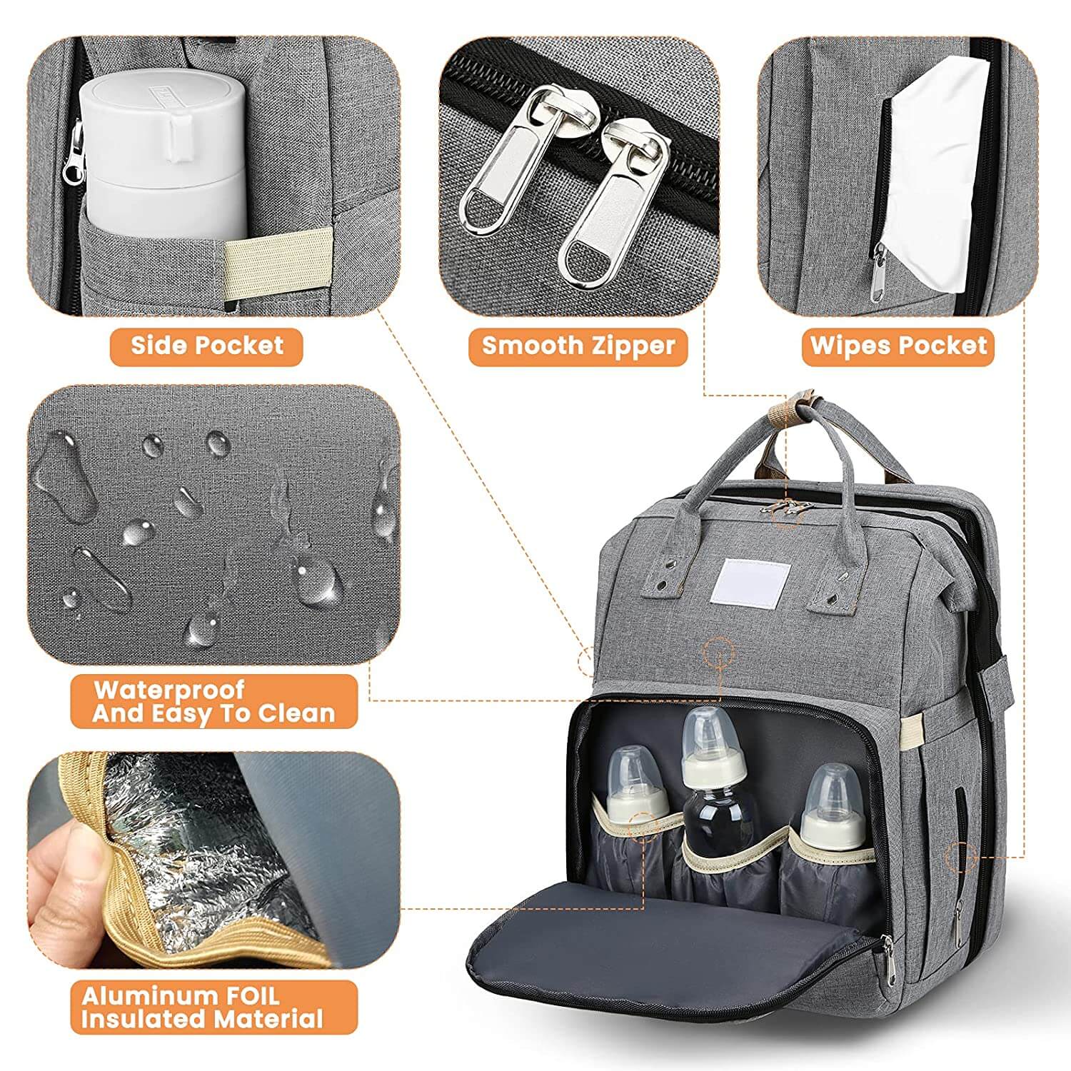 All-in-one Mum Bag™ - A real MUST HAVE for every mom!